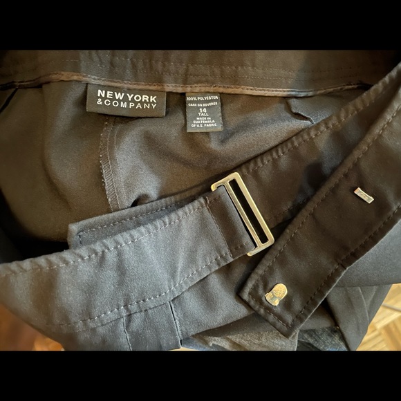 Tall NY & Co wide leg size 14 in Black - Picture 4 of 5